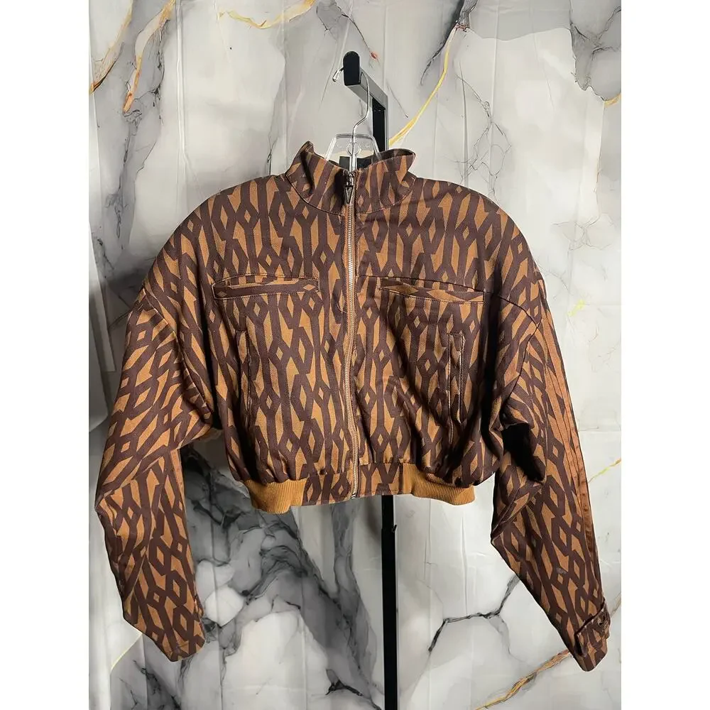 Adidas X Ivy Park Crop Monogram Size Large